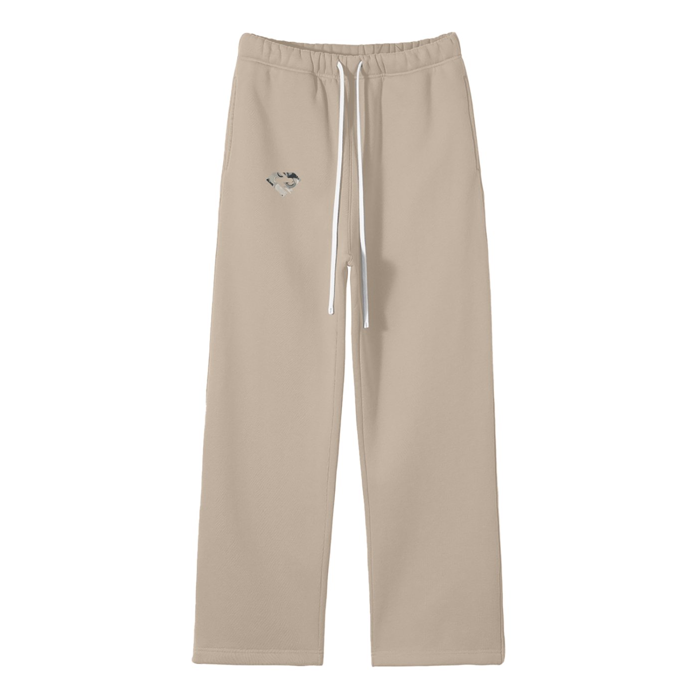 Streetwear Unisex Solid Color Leg Pants