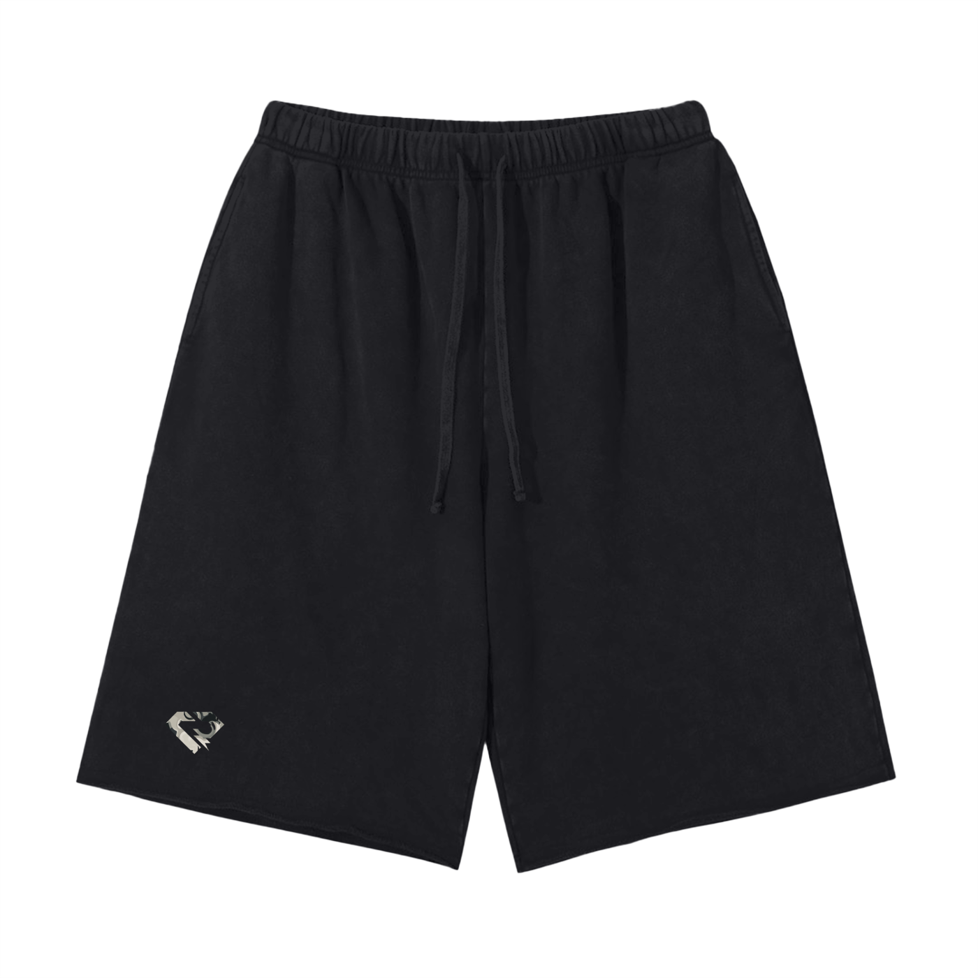 Vintage Men Washed Shorts