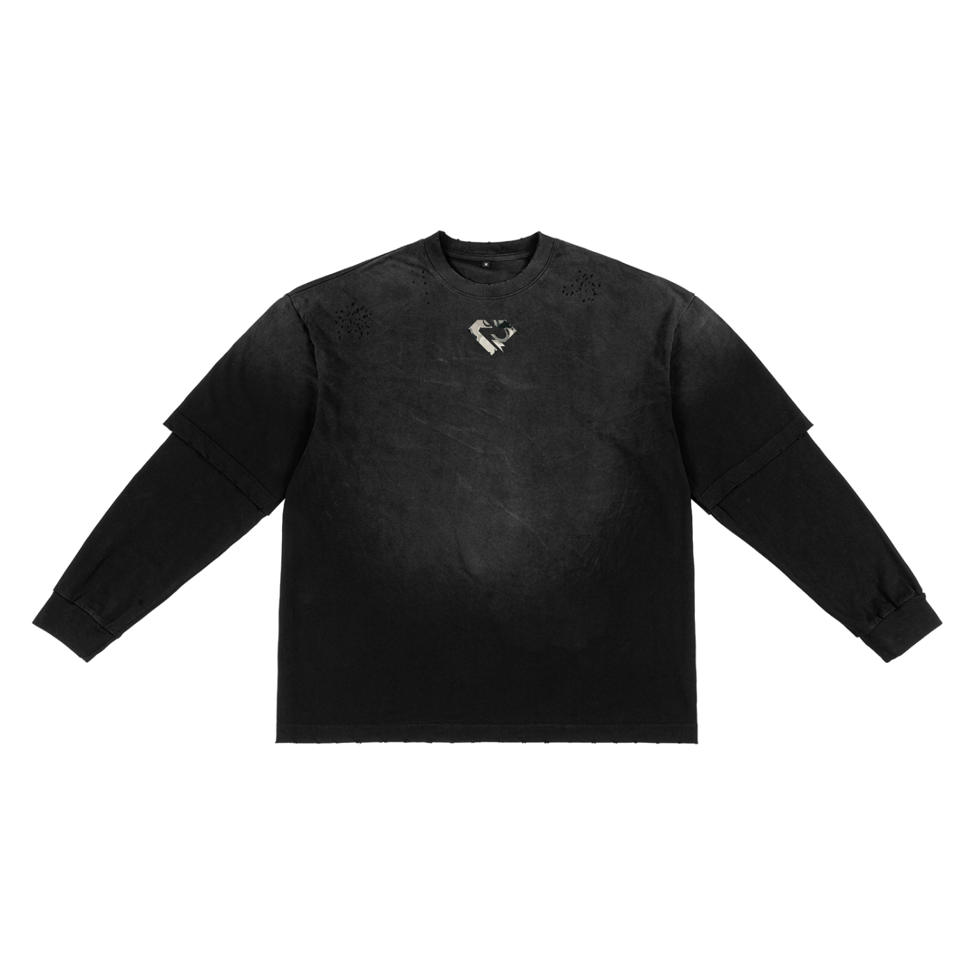 Acid Wash KoBa Two-Piece T-Shirt