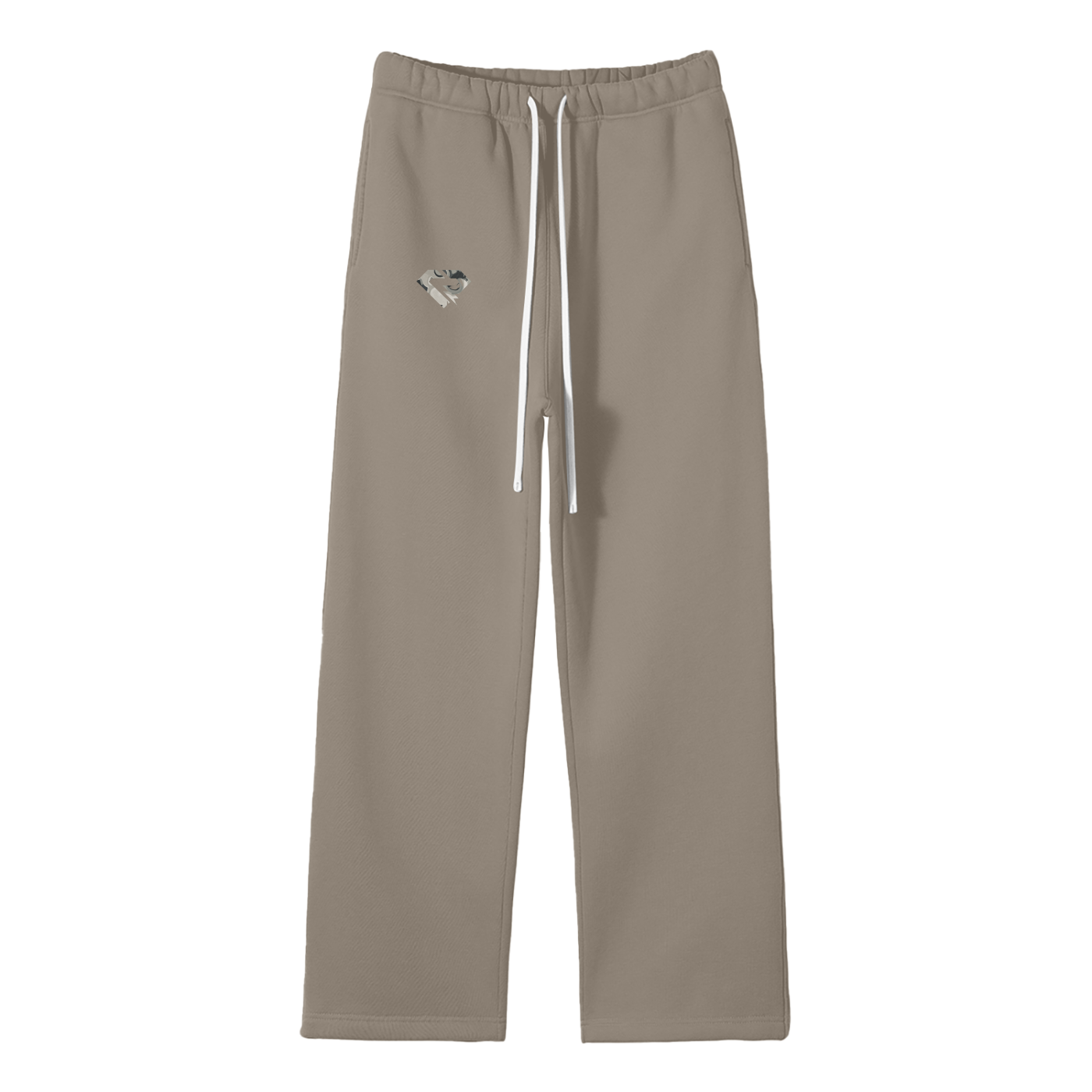 Streetwear Unisex Solid Color Leg Pants