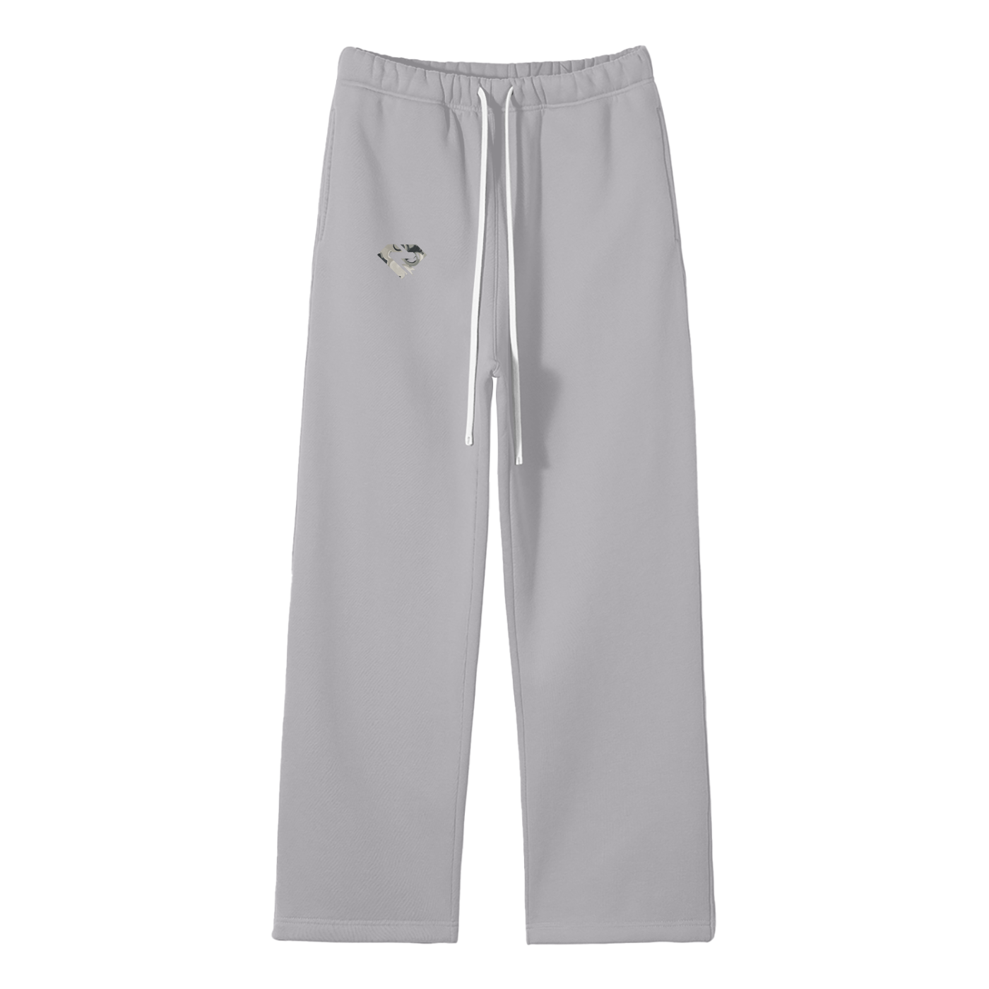 Streetwear Unisex Solid Color Leg Pants