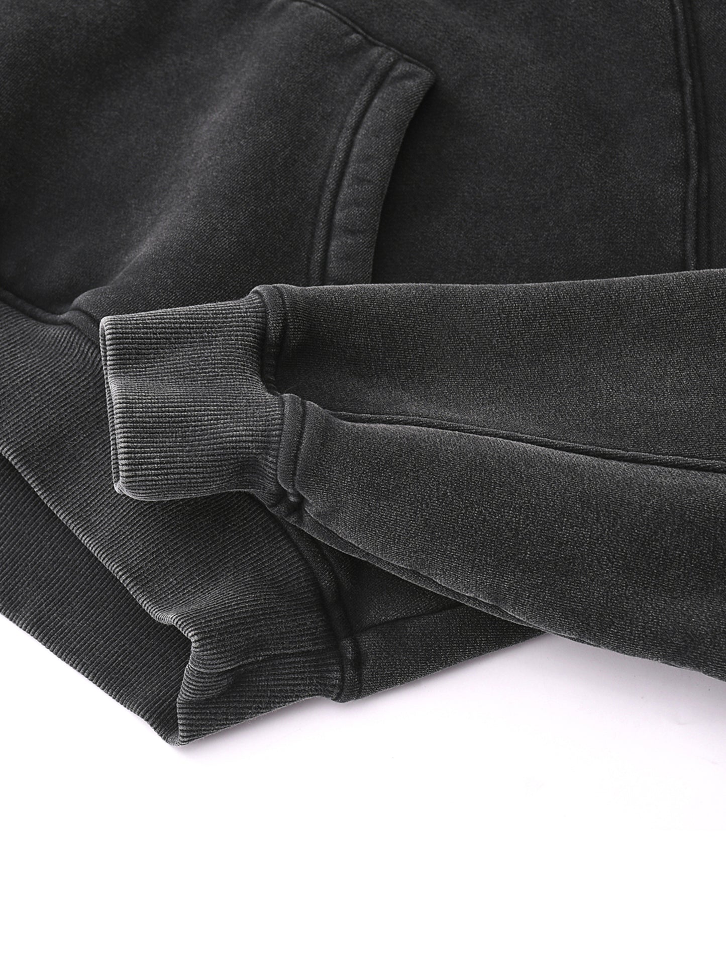 Women Washed Cropped Hoodie