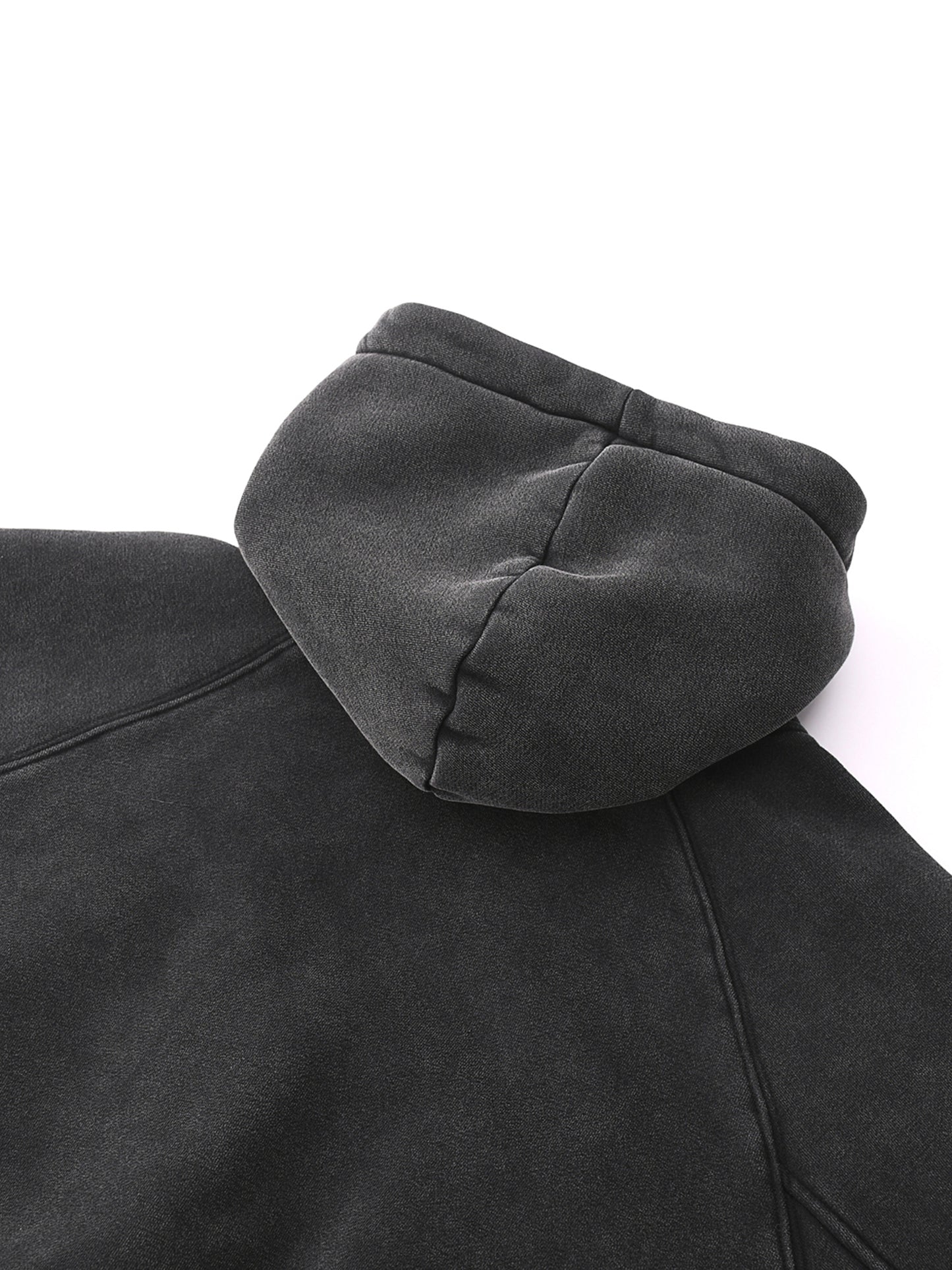 Women Washed Cropped Hoodie