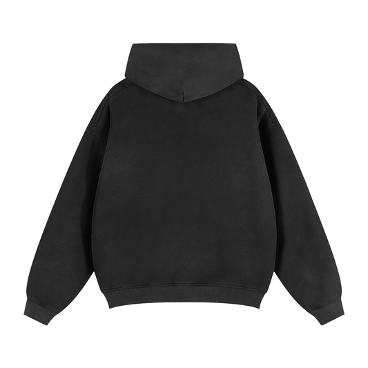 Acid Wash BaKo Zipper Hoodie