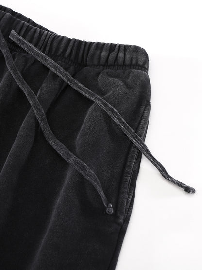 Vintage Men Washed Shorts