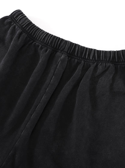 Vintage Men Washed Shorts